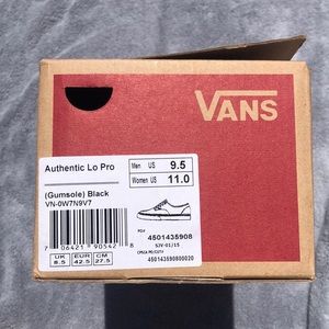 Authentic Lo Pro Vans